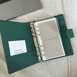 Cloth and Paper leather agenda